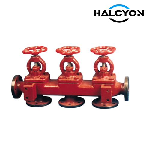 GB/T1855 Marine Flanged Cast Iron Single Arrangement Suction Stop Check Box Valve